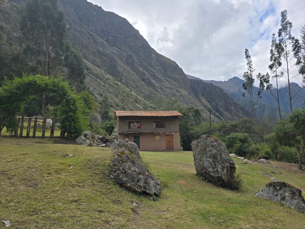 ENTRANCE WAYLLABAMBA