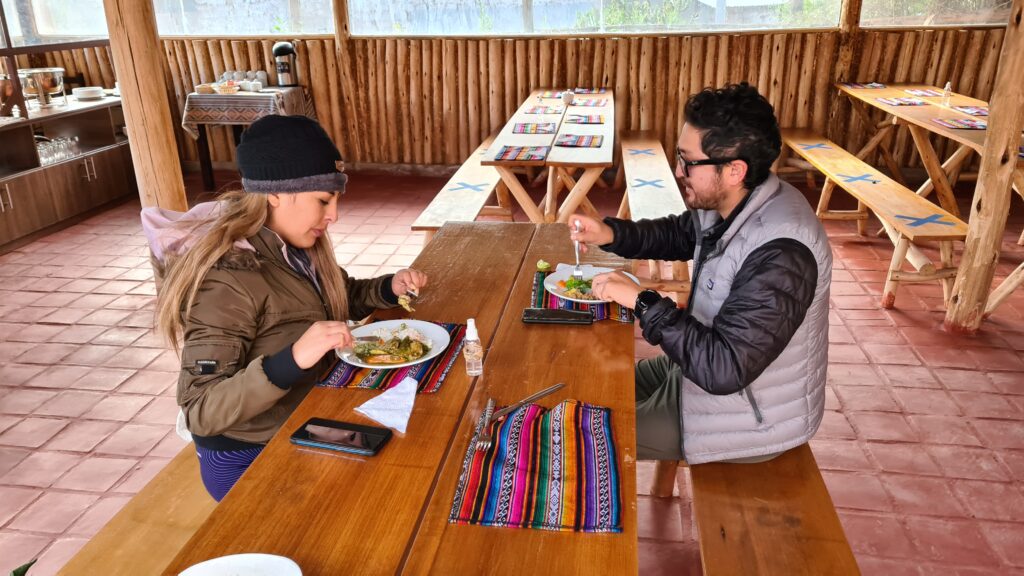 BREAKFAST IN PALCOYO MOUNTAIN