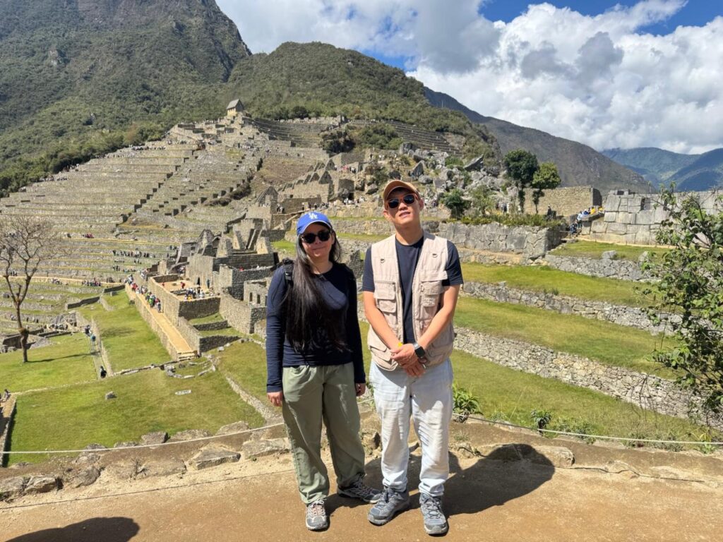 MACHUPICCHU VIEW OF TERRACES